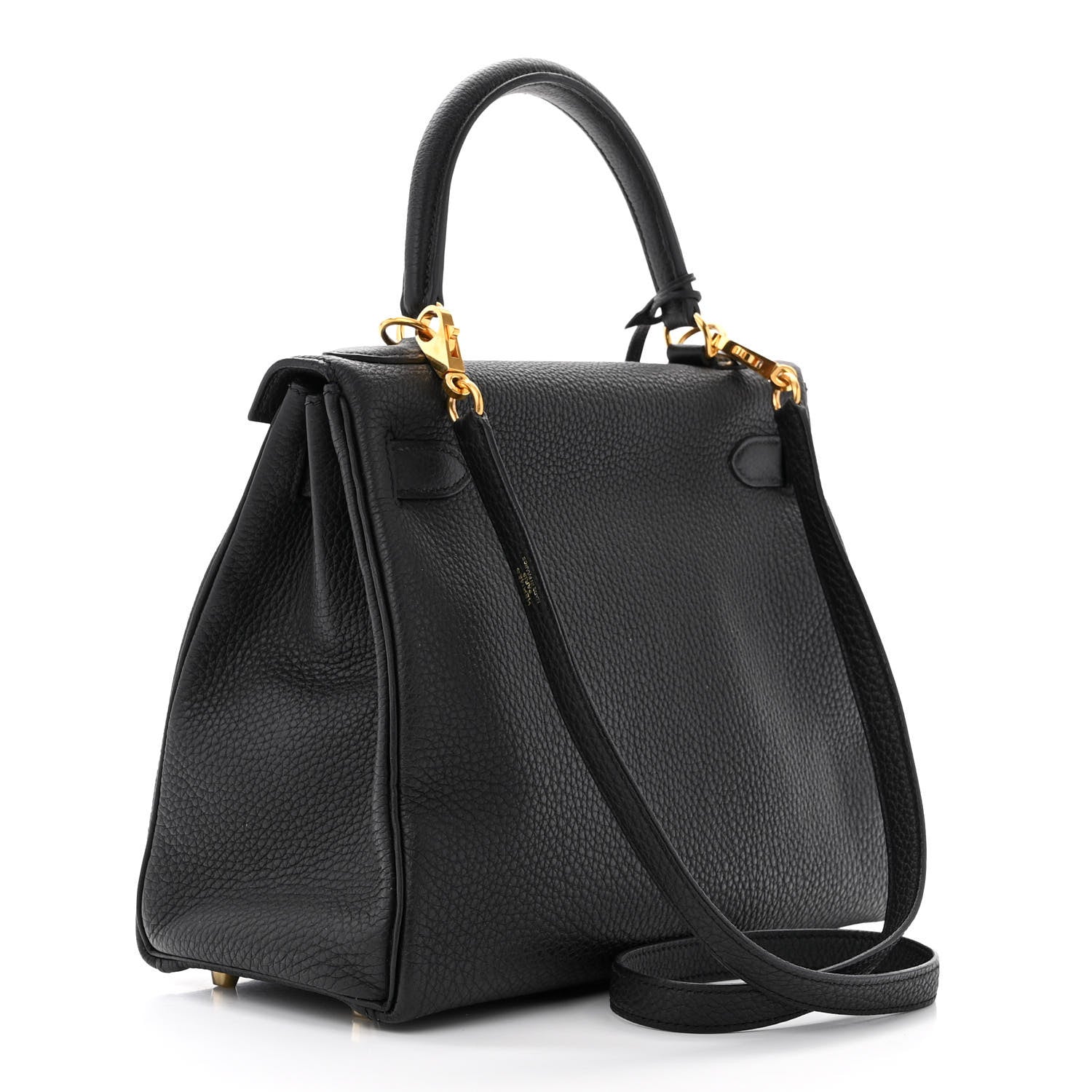 Hermes Togo Kelly Retourne 28 Black 3 of 12