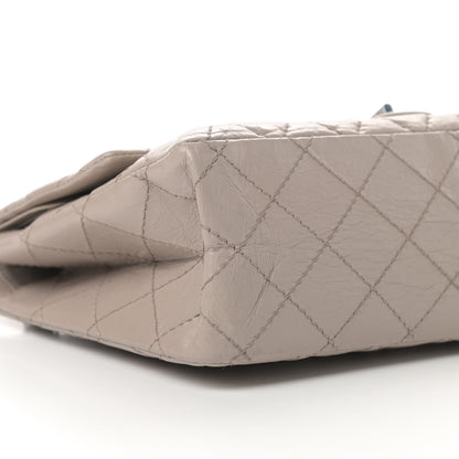 Chanel Aged Calfskin Quilted 2.55 Reissue 226 Flap Taupe 9 of 17