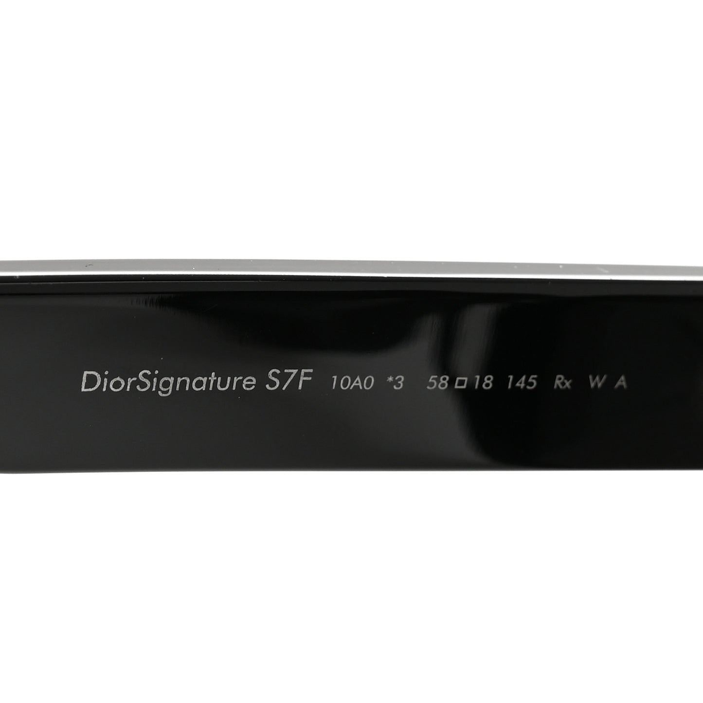 Diorsignature S7F Square Sunglasses Black