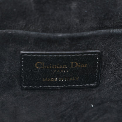 Christian Dior Lambskin Cannage Small Diortravel Vanity Case Black 6 of 12