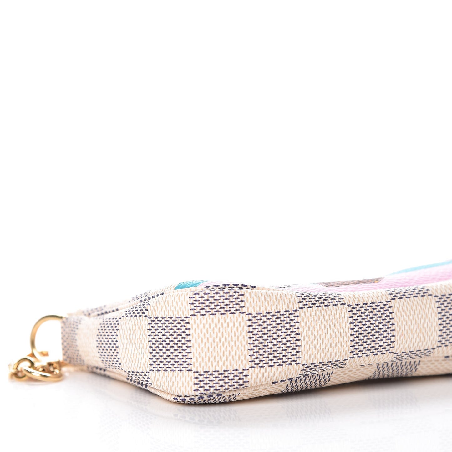 Damier Azur 2016 Christmas Animation Mini Pochette Accessories