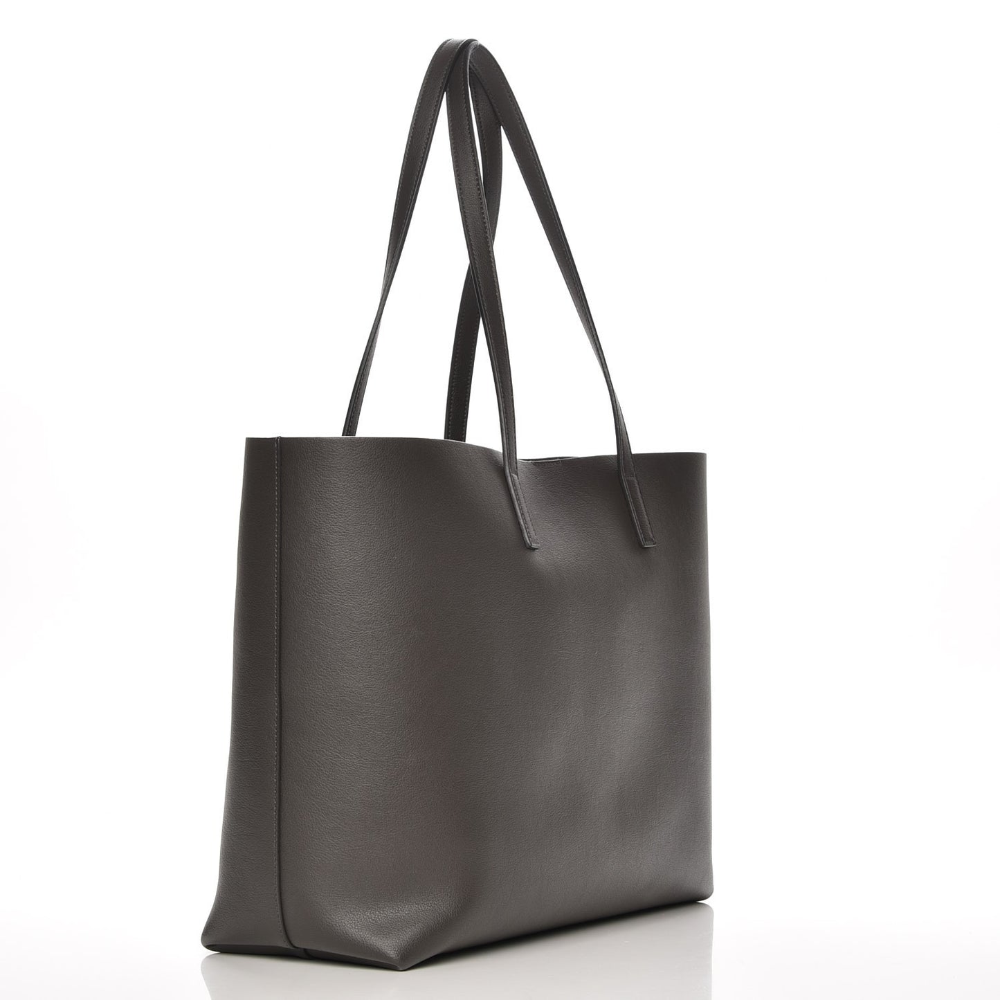 Calfskin Large Shopping Tote Earth