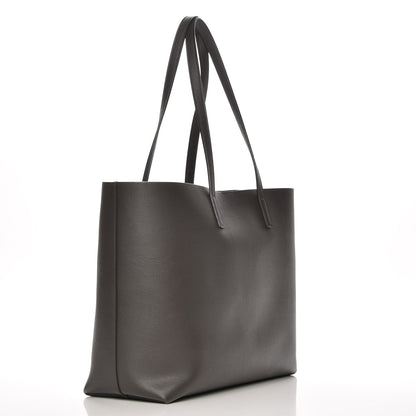 Saint Laurent Calfskin Large Shopping Tote Earth 3 of 13