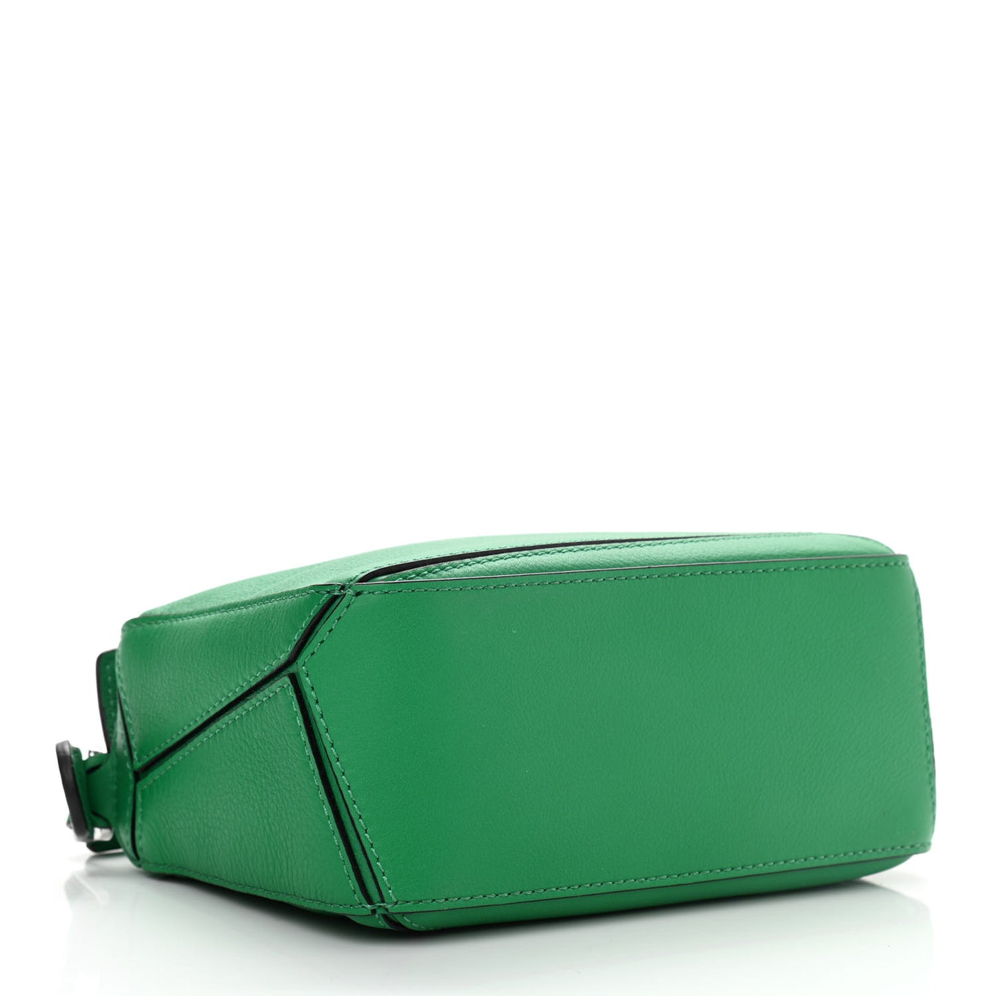 Calfskin Mini Puzzle Bag Jungle Green