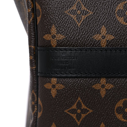 Louis Vuitton Monogram Macassar Keepall Bandouliere 55 6 of 10