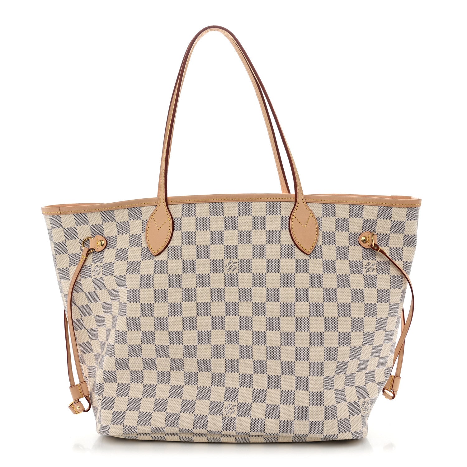 Louis Vuitton Damier Azur Neo Neverfull MM Rose Ballerine 1 of 11