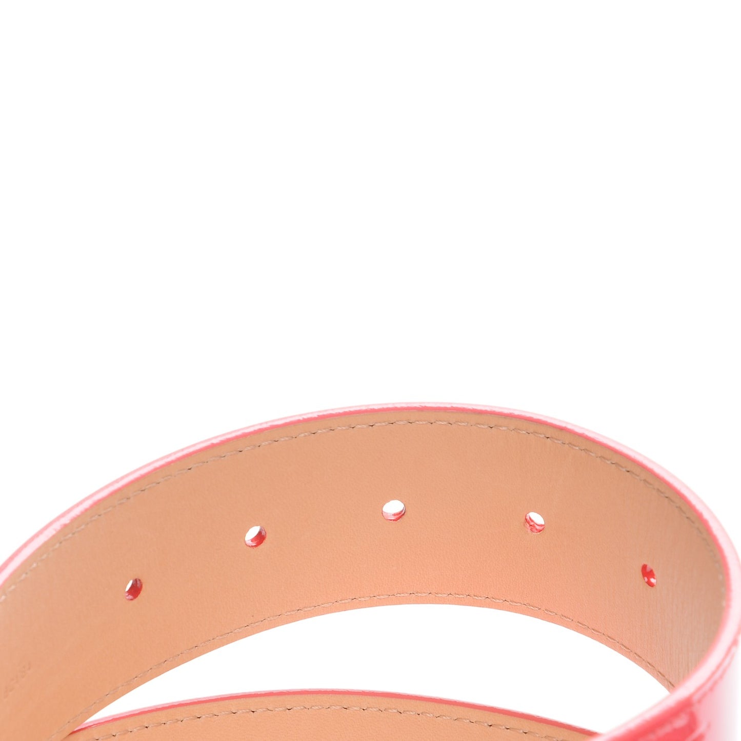Vernis 40mm Fleur Belt 80 32 Rose Litchi