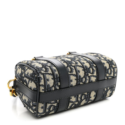 Christian Dior Oblique Nano Groove 17 Bag Blue 4 of 9