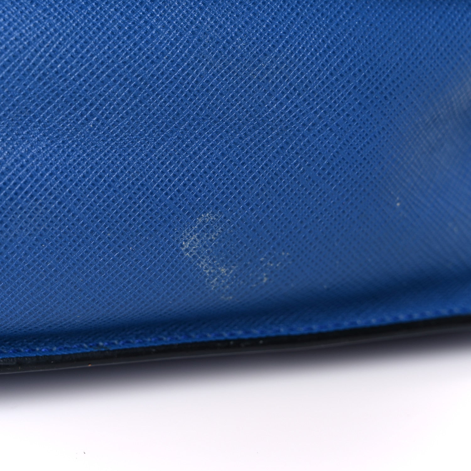 Prada Saffiano Lock Crossbody Bleu 19 of 21
