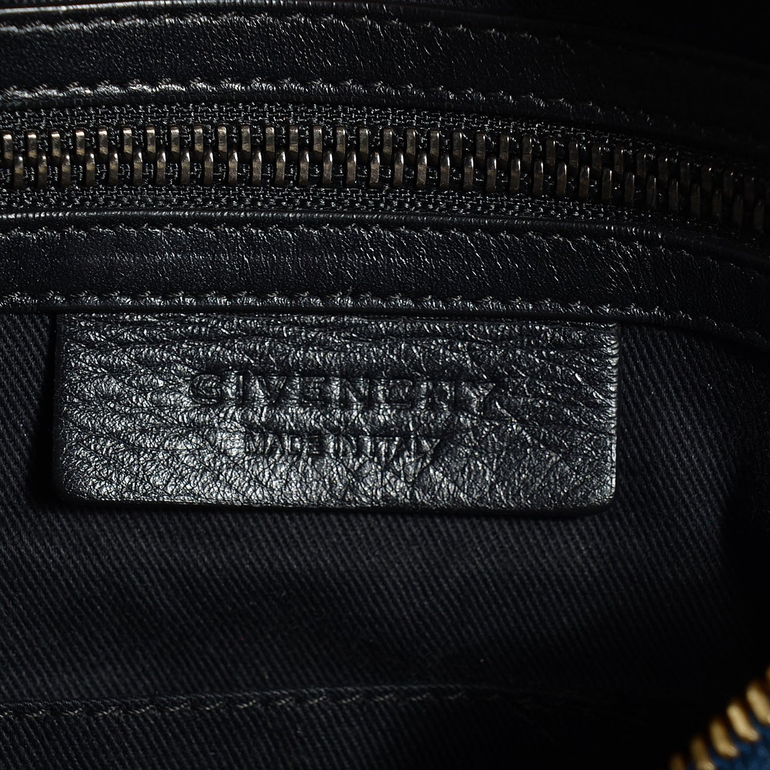 Givenchy Tumbled Sheepskin Medium Pandora Navy 8 of 13