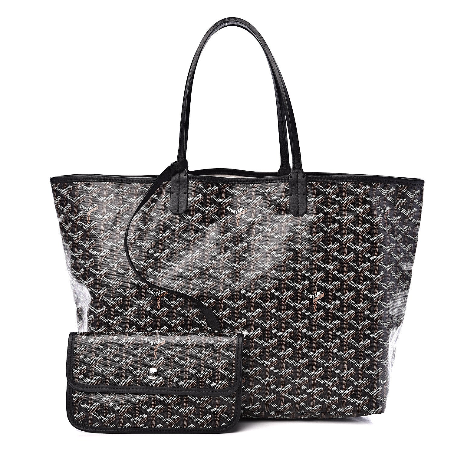 Goyard Goyardine Saint Louis PM Black 1 of 12
