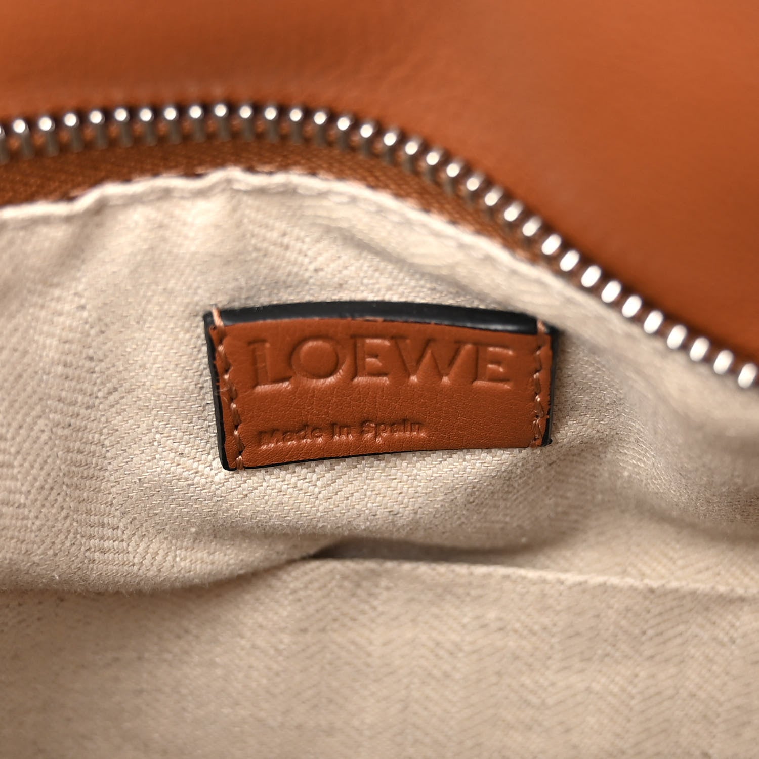 Loewe Calfskin Small Puzzle Bag Tan 7 of 10