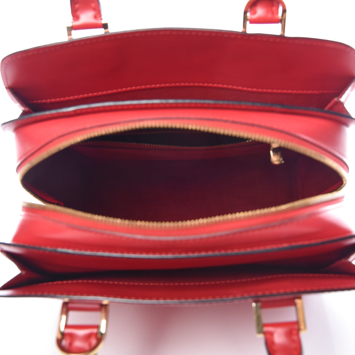 Louis Vuitton Epi Pont-Neuf Castillan Red 5 of 9