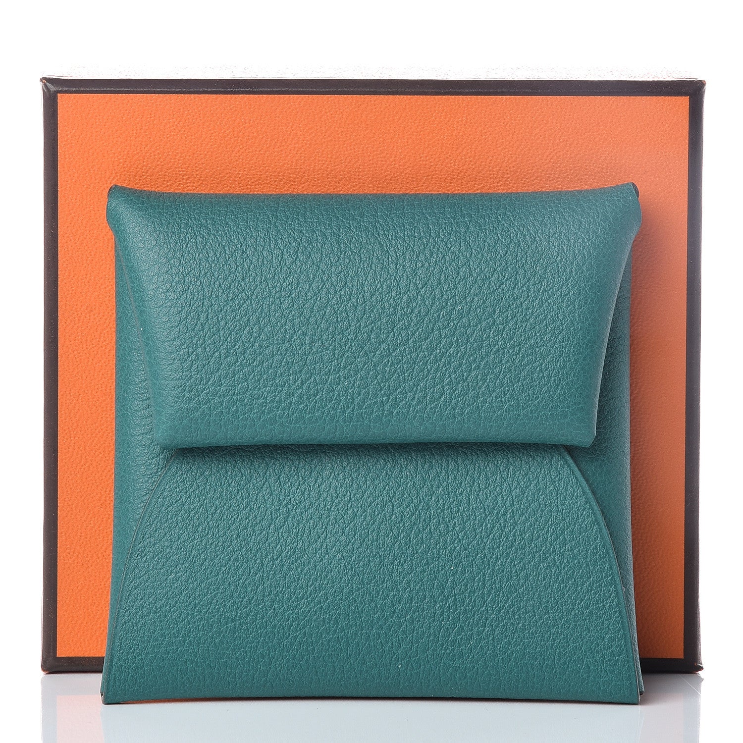Hermes Evercolor Verso Bastia Coin Purse Malachite Bleu Atoll 8 of 8