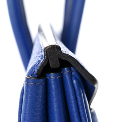 Hermes Togo BIRKIN 35 Bleu France 11 of 12