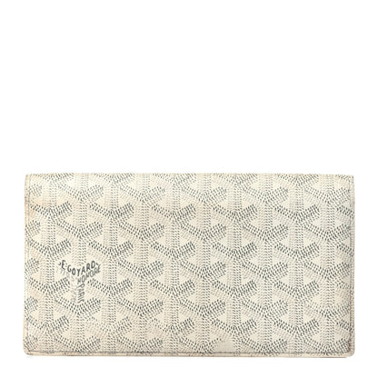 Goyard Goyardine Richelieu Wallet White 1 of 12