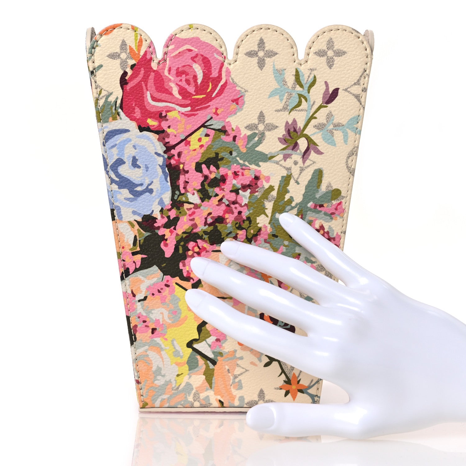 Louis Vuitton Monogram LV Baroque Floral Popcorn Basket Multicolor