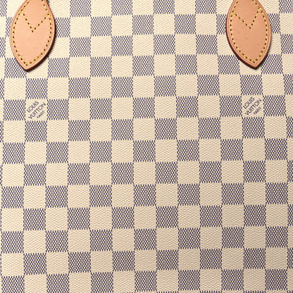 Louis Vuitton Damier Azur Neo Neverfull GM Rose Ballerine 8 of 10