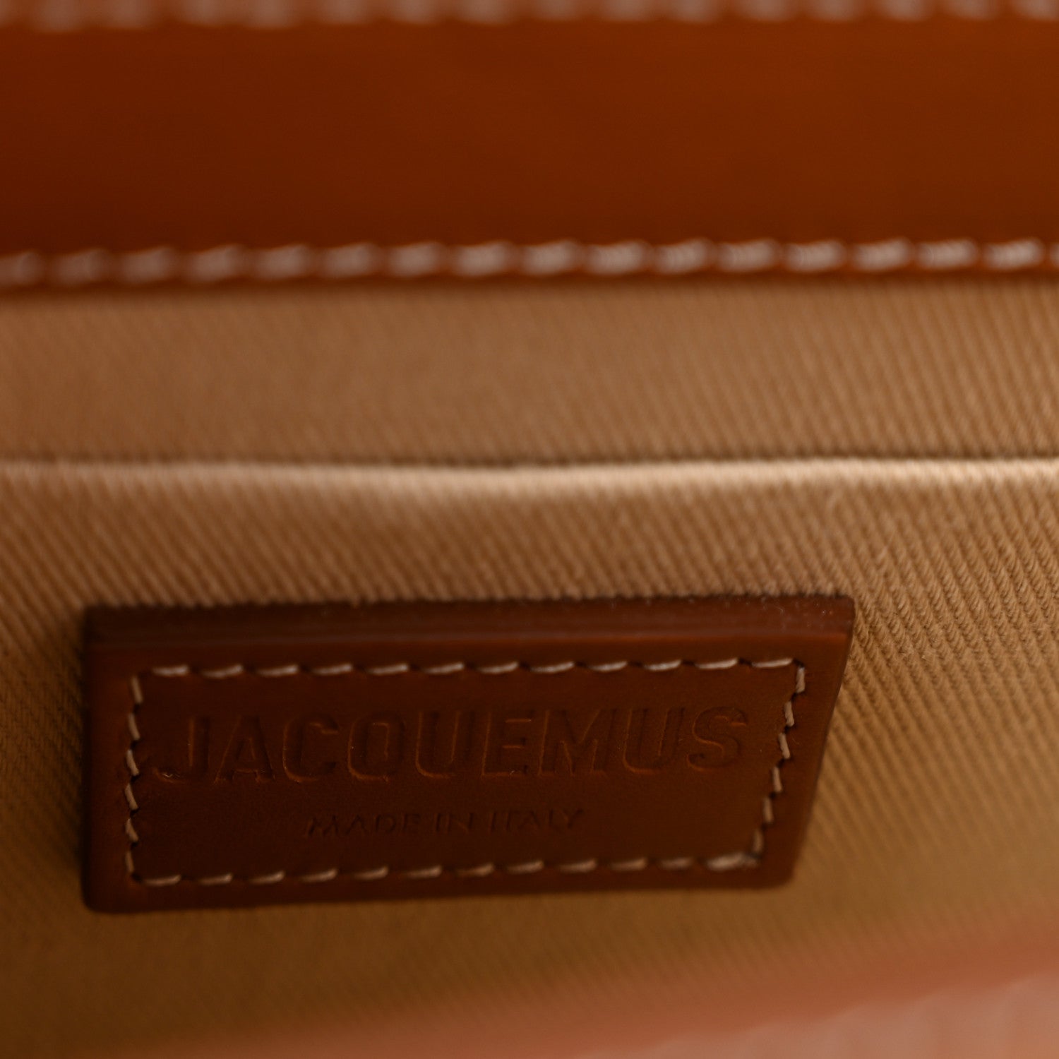 Jacquemus Smooth Calfskin Le Chiquito Boucle Moyen Brown 6 of 11