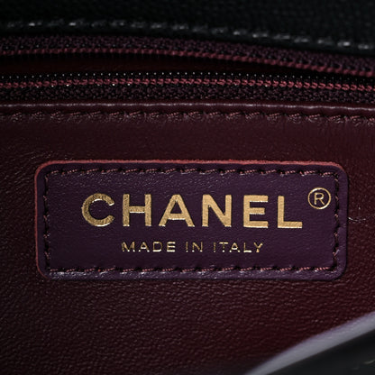 Chanel Caviar Quilted Medium Coco Handle Flap Black 6 of 10