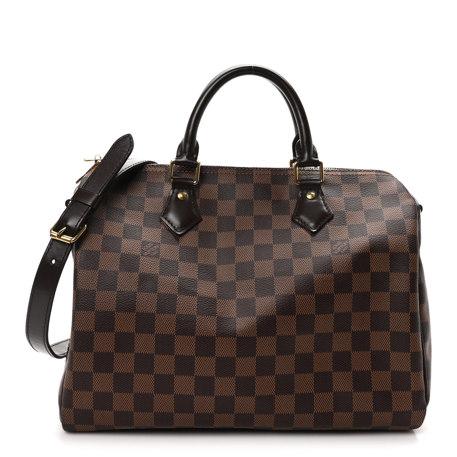 Louis Vuitton Damier Ebene Speedy Bandouliere 30 1 of 9