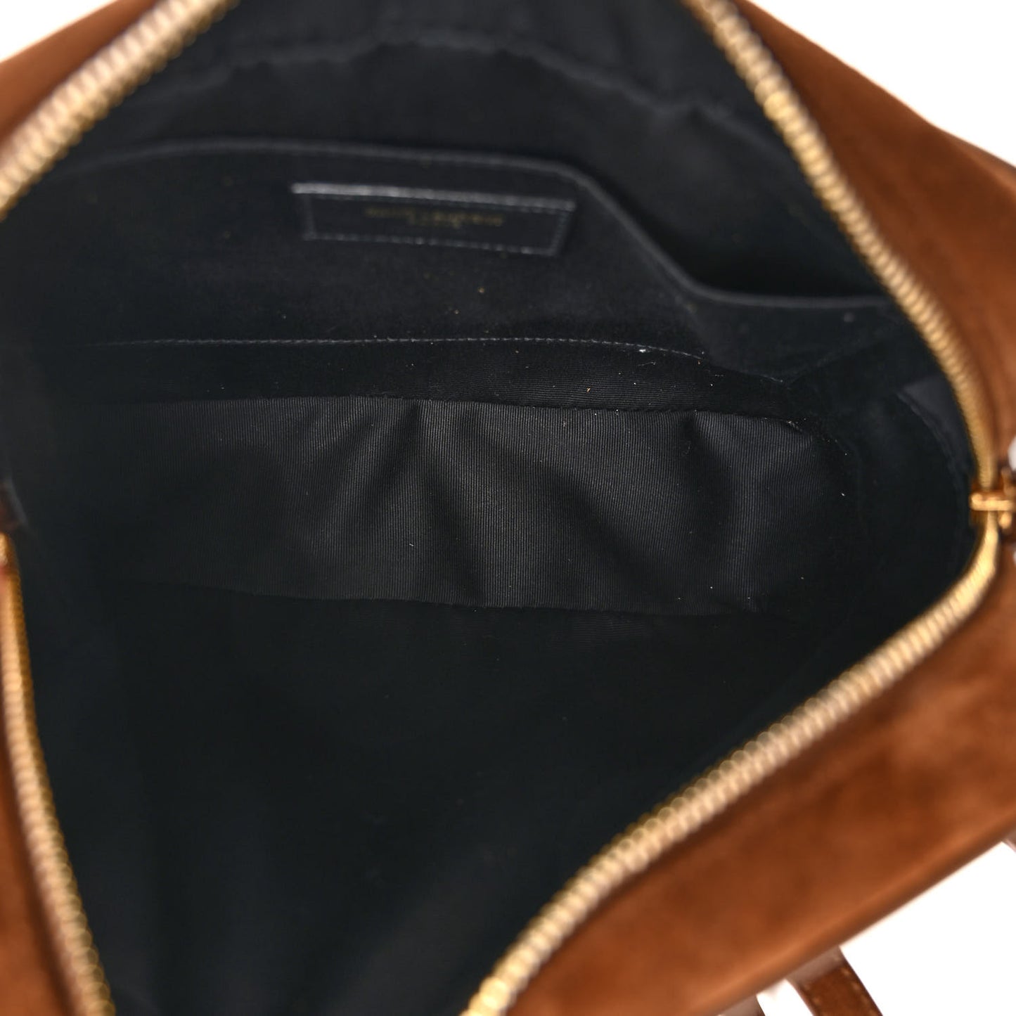Suede Studded Woven Monogram Lou Camera Bag Cinnamon