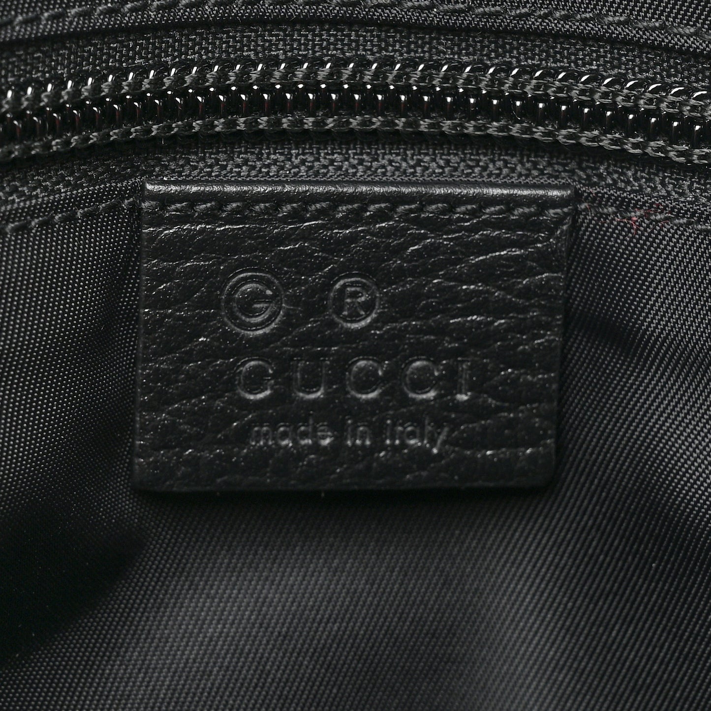 Nylon Monogram Messenger Bag Black