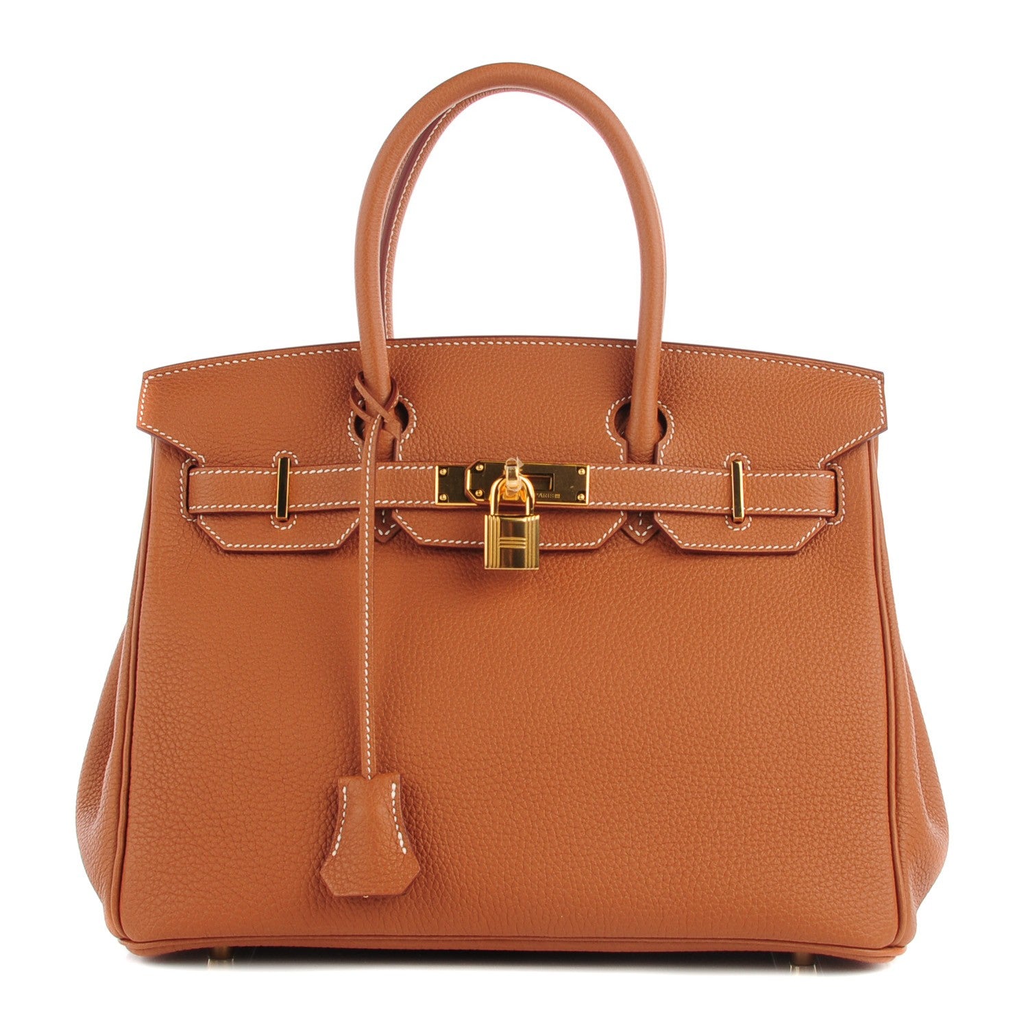 Hermes Togo Birkin 30 Gold 1 of 26