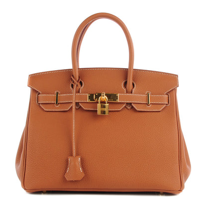 Hermes Togo Birkin 30 Gold 1 of 26