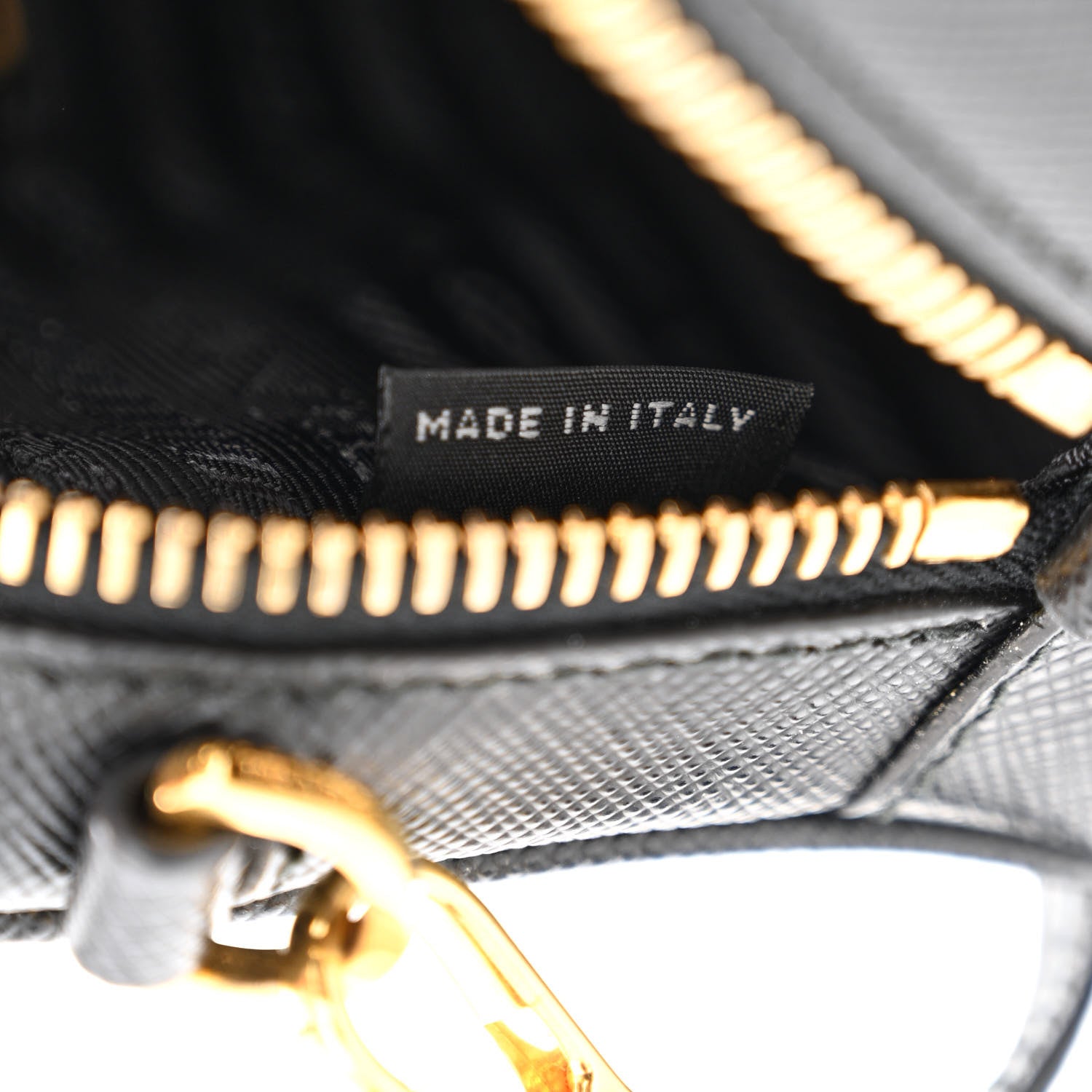Prada Saffiano Mini Camera Crossbody Bag Black 7 of 14