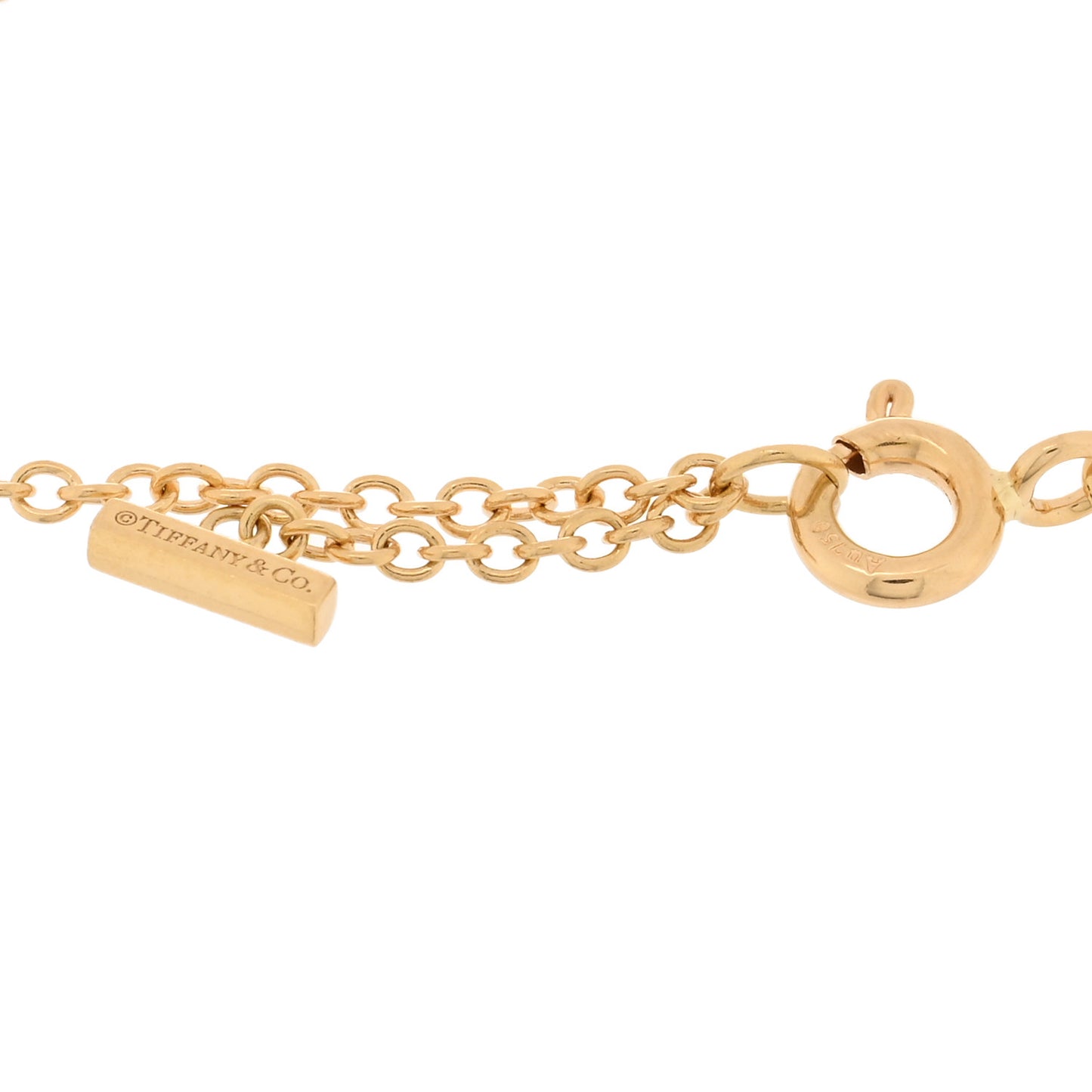 18K Yellow Gold T Smile Bracelet