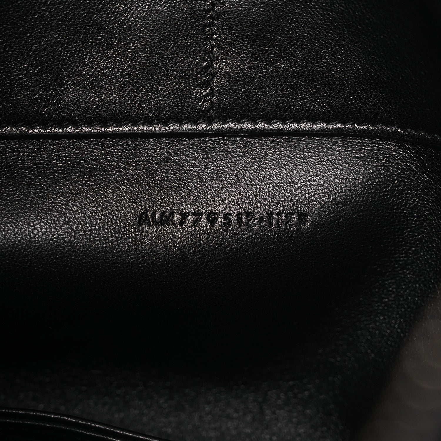 Saint Laurent Lambskin Large Puffy Pouch Black 7 of 12