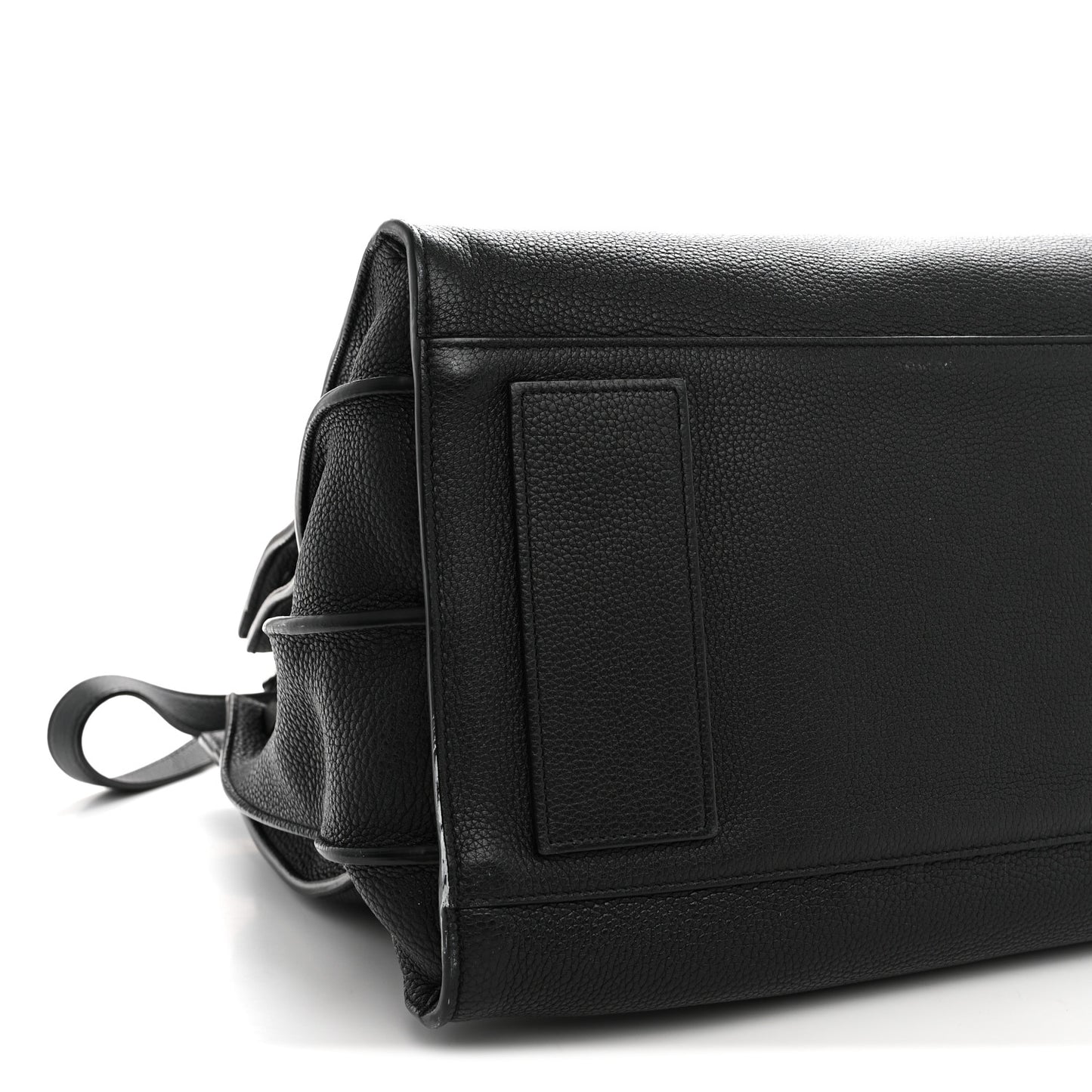 Grained Calfskin Large Souple Sac De Jour Black