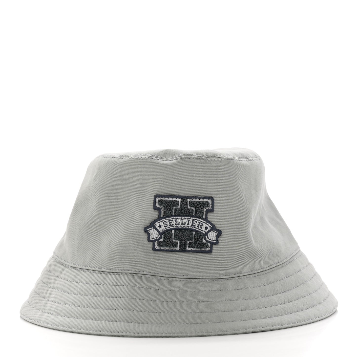 Cotton Harper H Sellier Bucket Hat 58 Gris Glacier