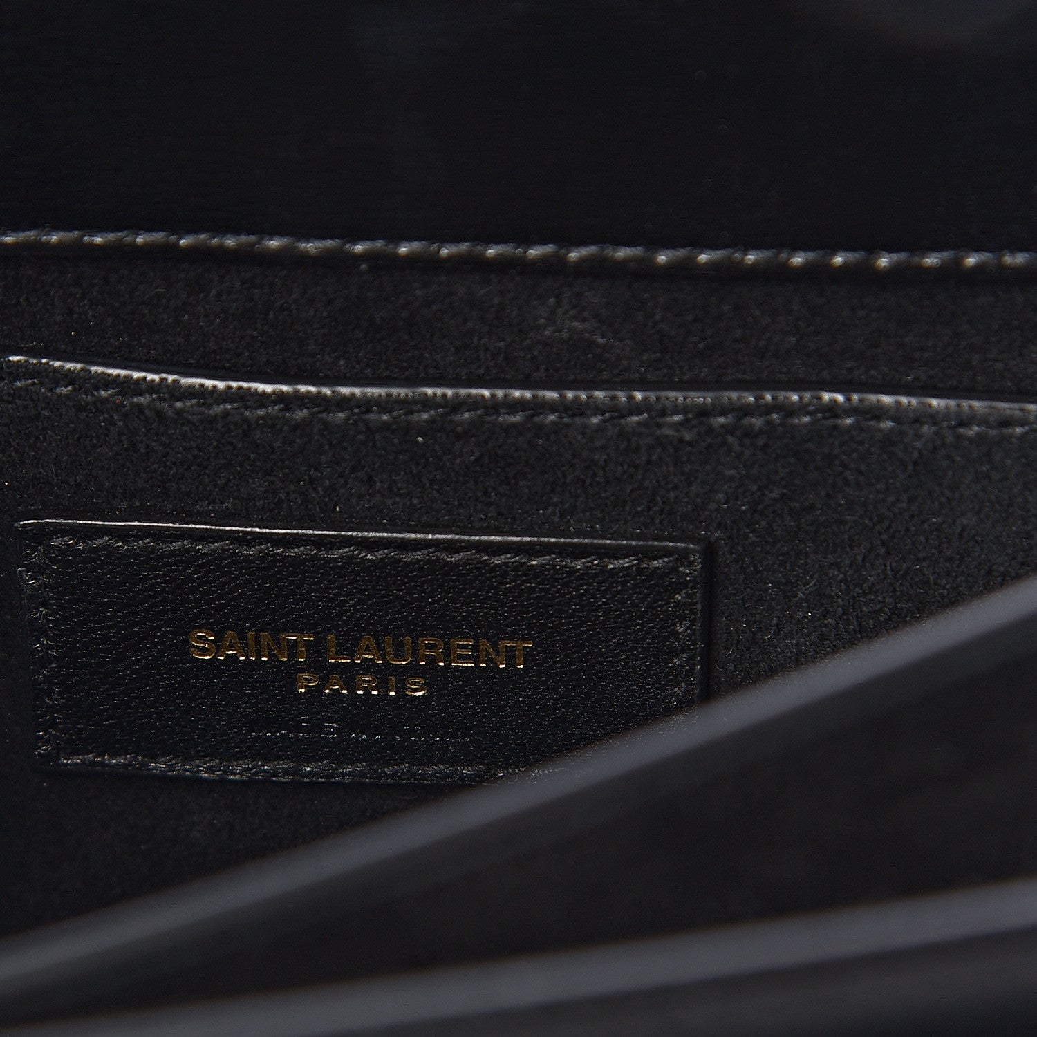 Saint Laurent Calfskin Medium Monogram Sunset Black 7 of 10