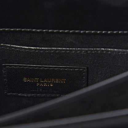 Saint Laurent Calfskin Medium Monogram Sunset Black 7 of 10