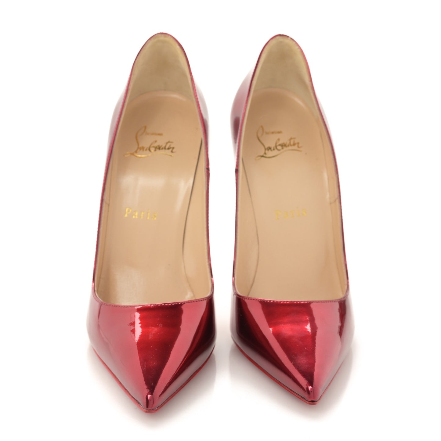 Metallic Patent Psychic So Kate 120 Pumps 38 Loubi