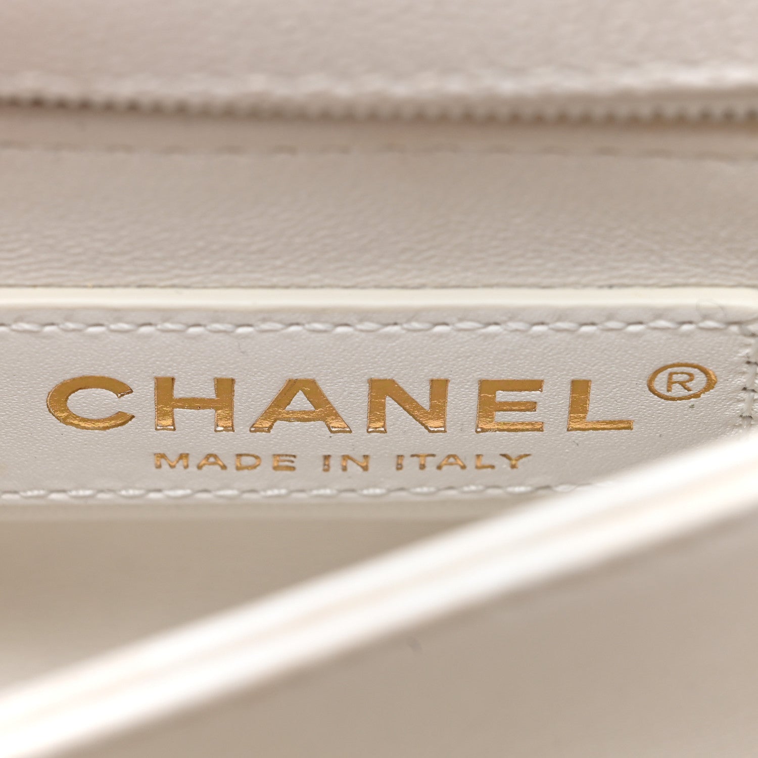 Chanel Caviar Quilted Extra Mini Coco Handle Flap White 6 of 12