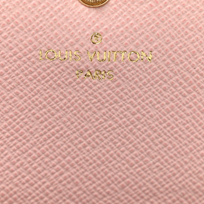 Louis Vuitton Monogram Emilie Wallet Rose Ballerine 6 of 7