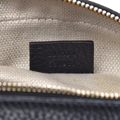 Gucci Pebbled Calfskin Small Soho Disco Bag Black 7 of 9