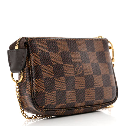 Louis Vuitton Damier Ebene Mini Pochette Accessories 3 of 6