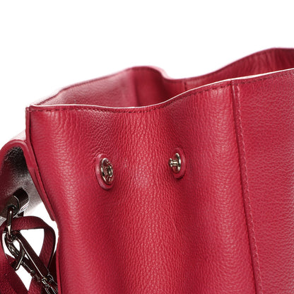 Louis Vuitton Calfskin Lockme II Top Handle Dahlia 10 of 12