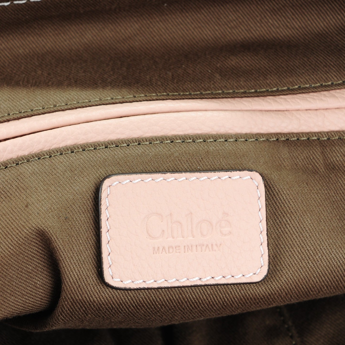Calfskin Large Marcie Satchel Blush Nude