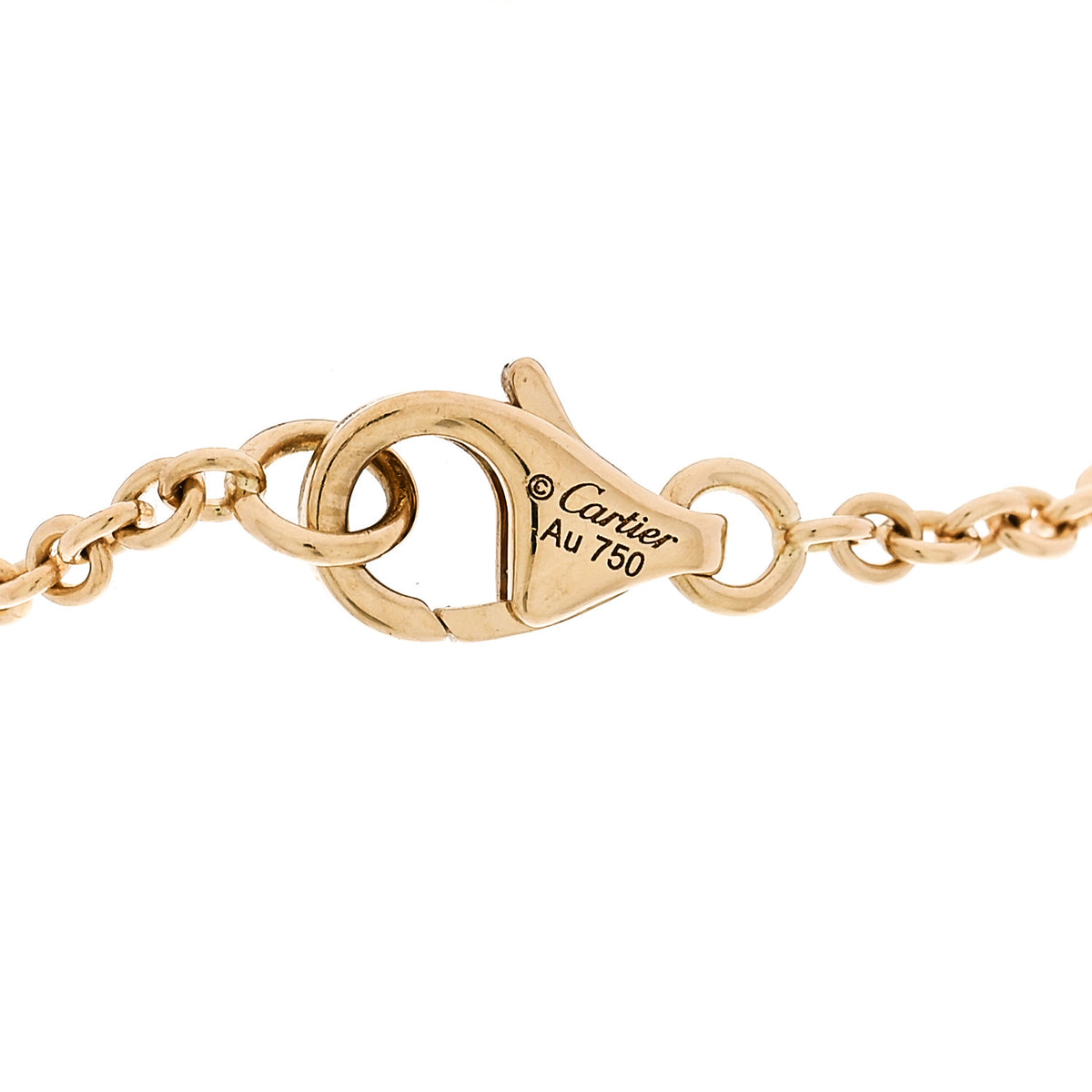 18K Yellow Gold Interlocking LOVE Bracelet