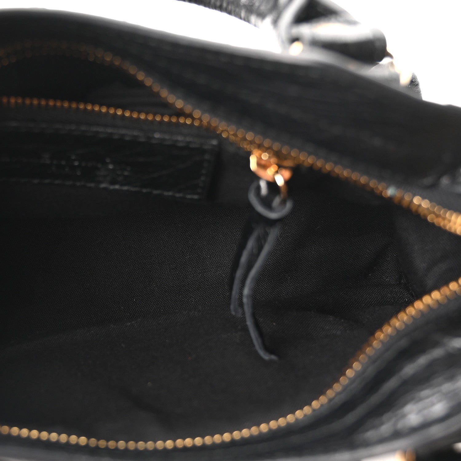 Balenciaga Agneau Classic Gold Hardware Mini City Black 6 of 11