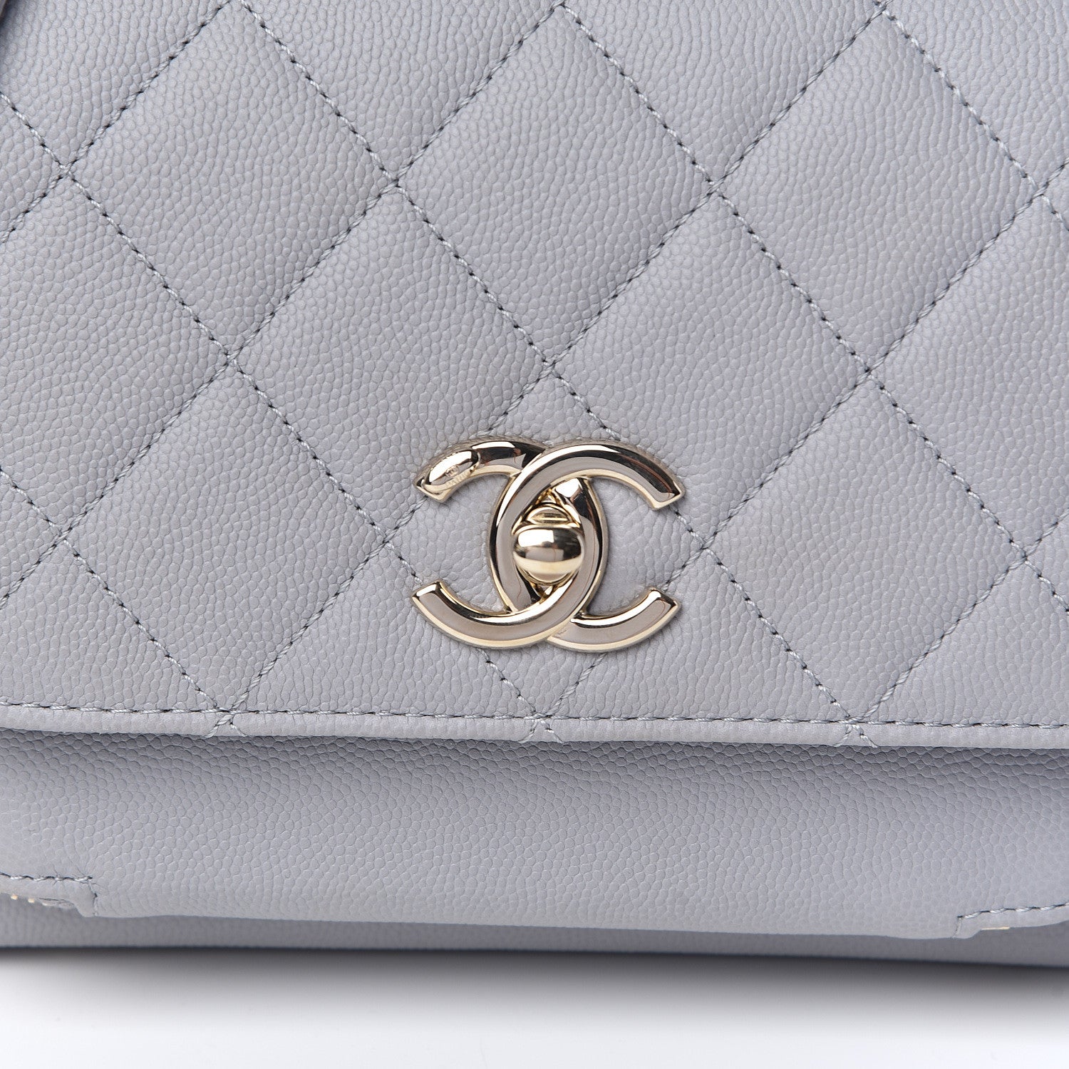 Chanel Caviar Quilted Small Business Affinity Flap Grey 8 of 14