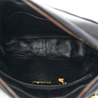 Chanel Lambskin Quilted Camera Case Black 5 of 12