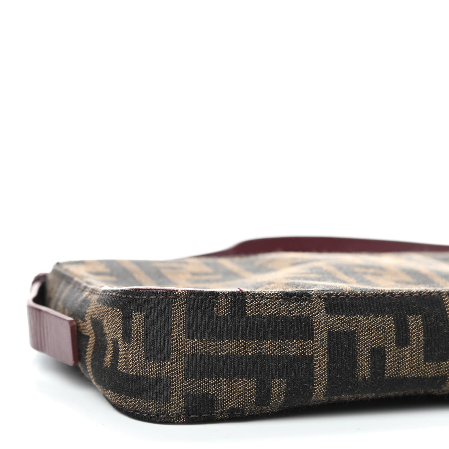 Fendi Zucca Pochette Tobacco Red 5 of 8