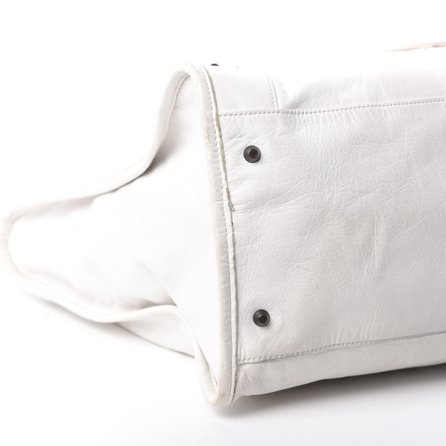 Agneau Classic Hardware Weekender White