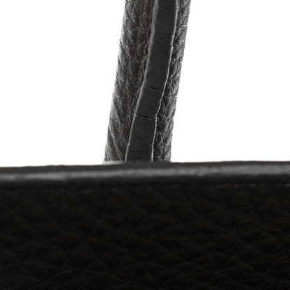 Saint Laurent Grained Calfskin Large Sac de Jour Carryall Earth 13 of 16